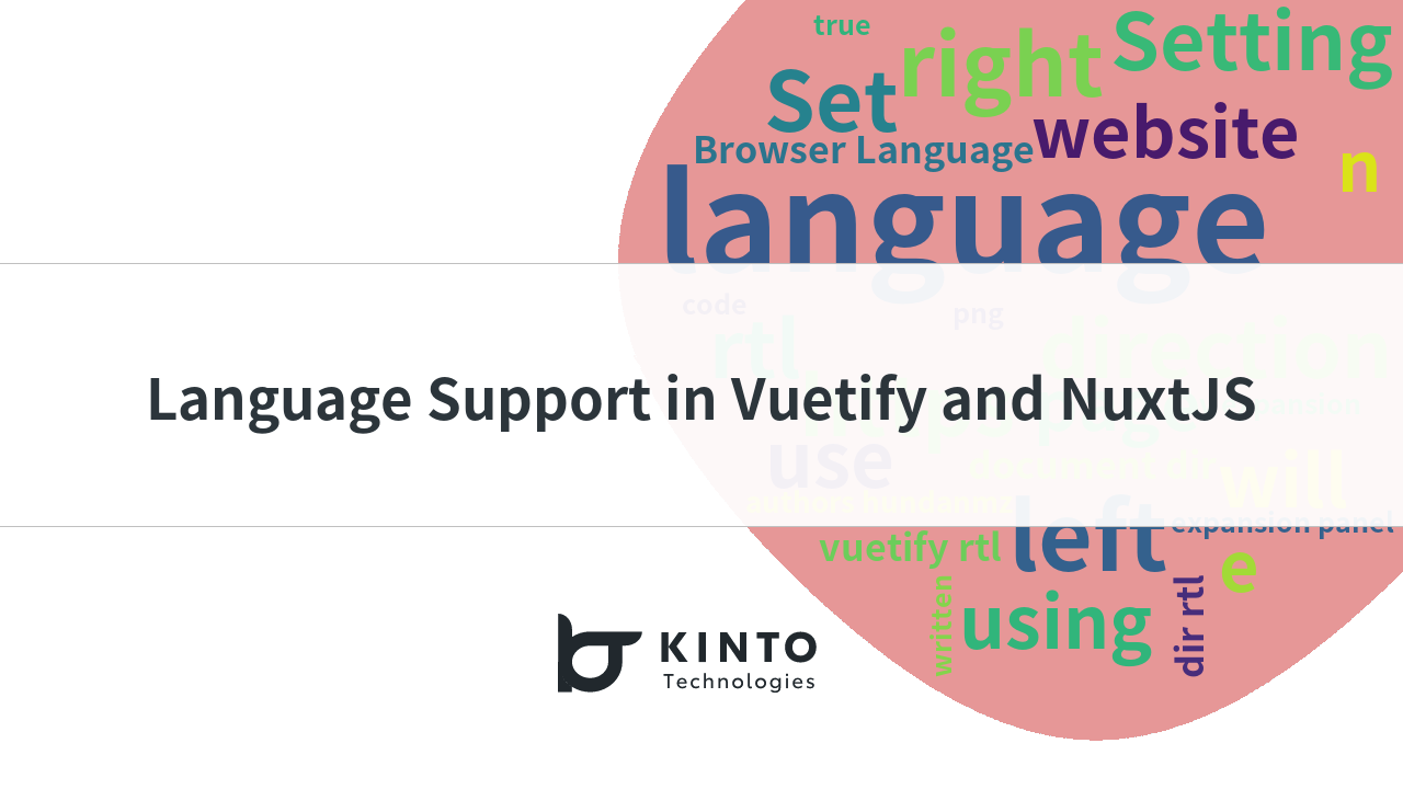 Cover Image for Language Support in Vuetify and NuxtJS