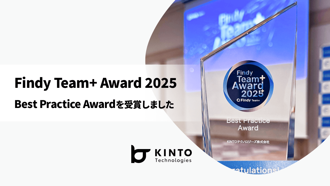 Cover Image for Findy Team+ Award 2025 Best Practice Awardを受賞しました