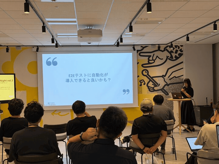 CO-LAB Tech Night Vol.3の様子