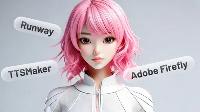 Creating an Original Talking Character Using 3 Generative AIs (Adobe Firefly, TTSMaker, and Runway) cover